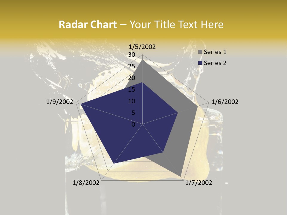 Fruit Glass Lemon PowerPoint Template