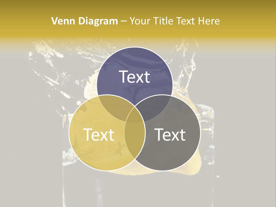 Fruit Glass Lemon PowerPoint Template