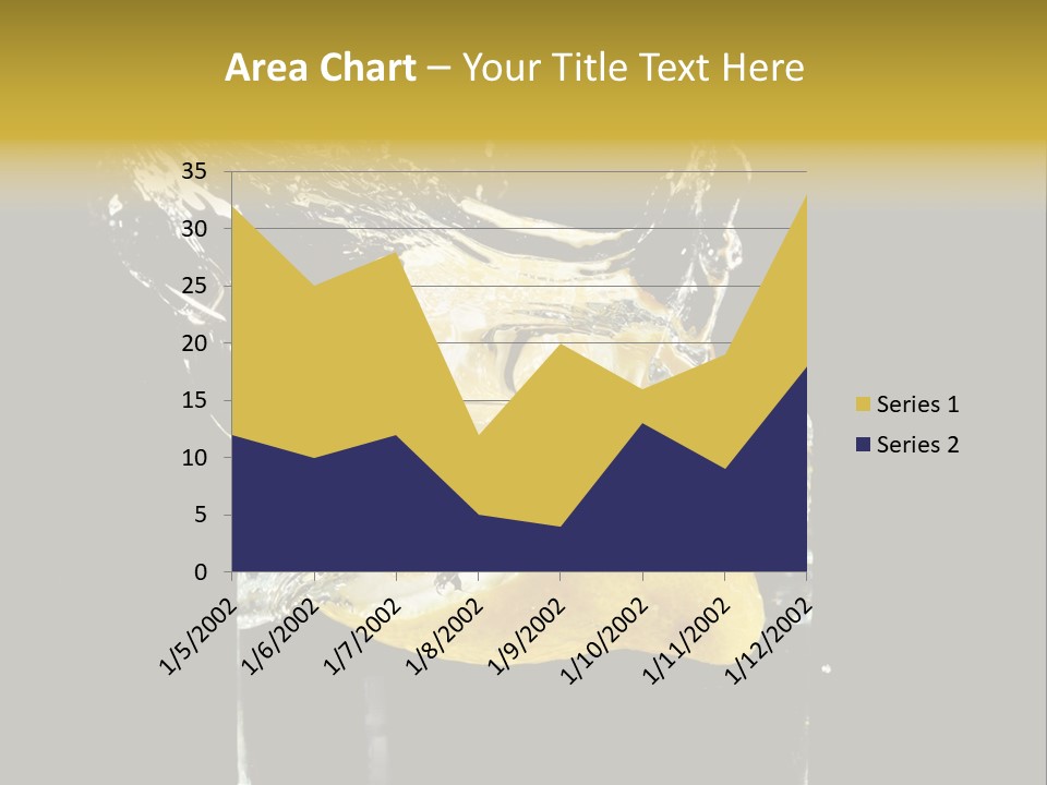 Fruit Glass Lemon PowerPoint Template