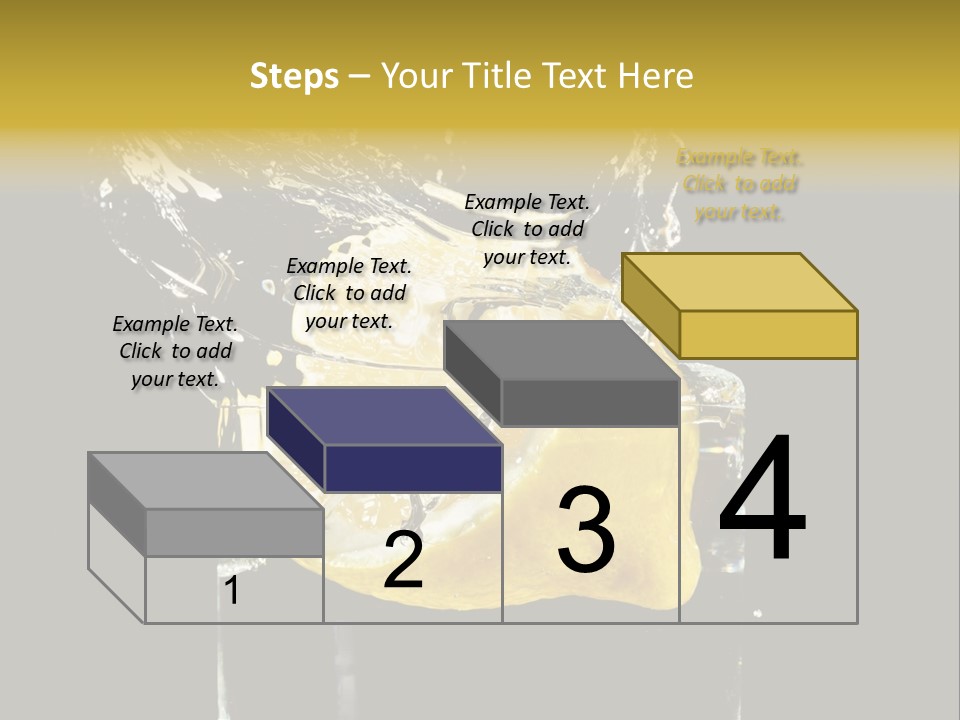 Fruit Glass Lemon PowerPoint Template