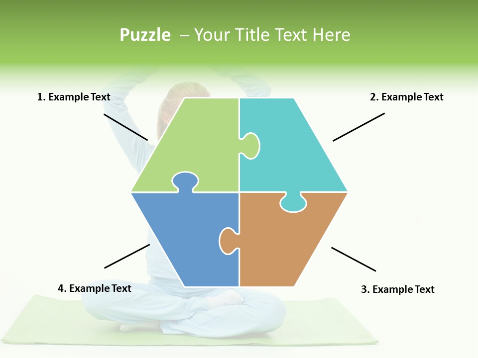 Medicine Feminine Eyes PowerPoint Template