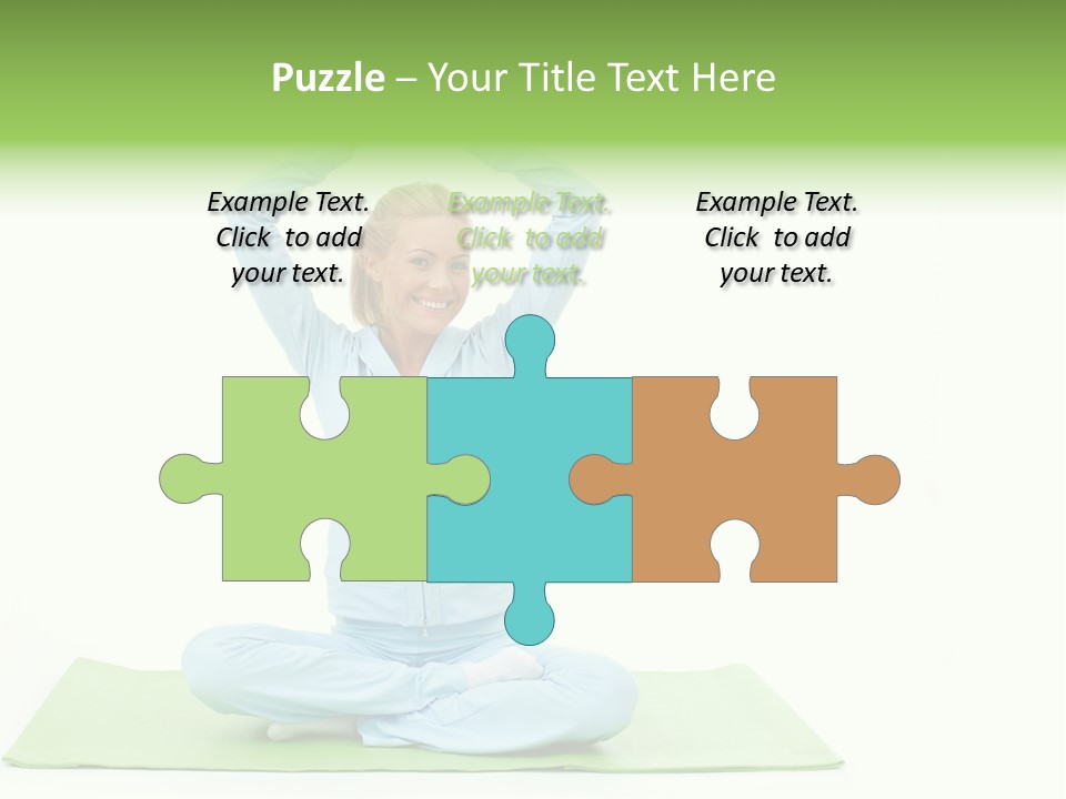 Medicine Feminine Eyes PowerPoint Template