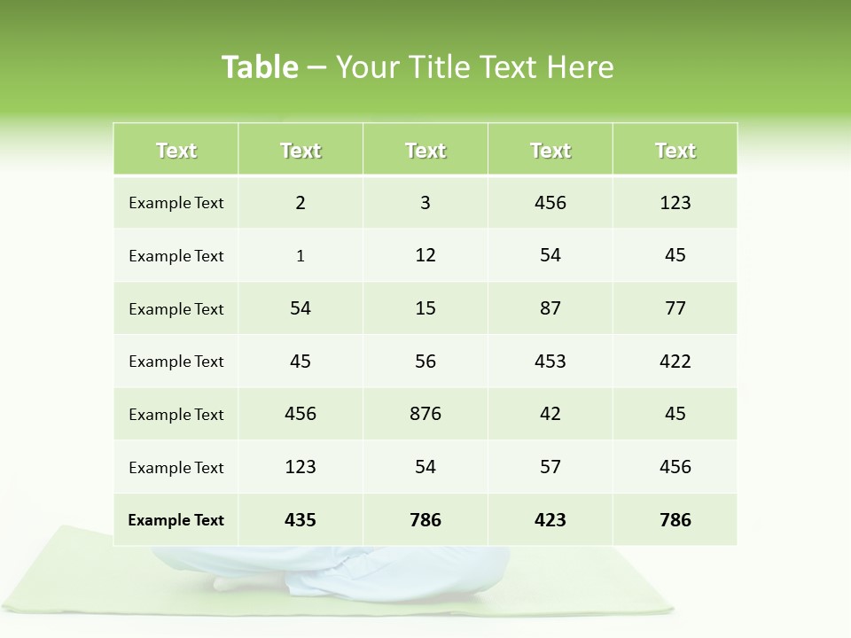 Medicine Feminine Eyes PowerPoint Template