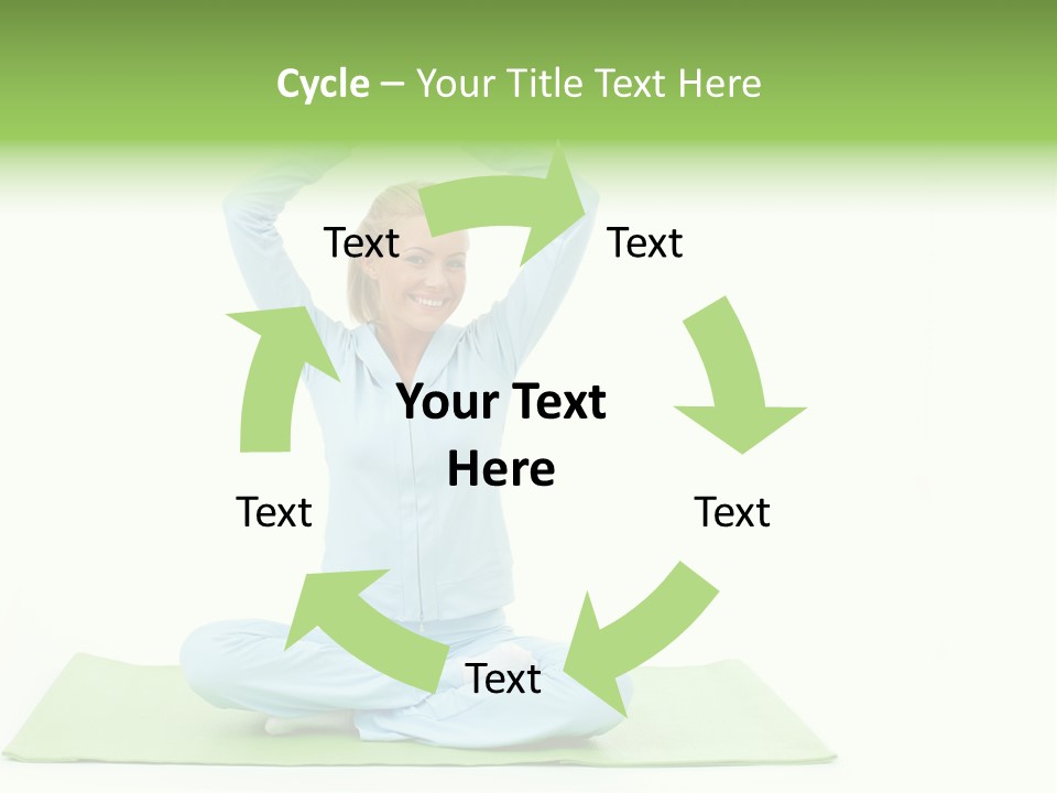 Medicine Feminine Eyes PowerPoint Template