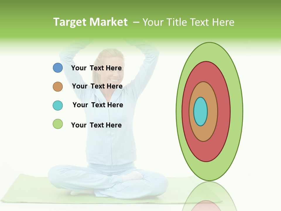 Medicine Feminine Eyes PowerPoint Template