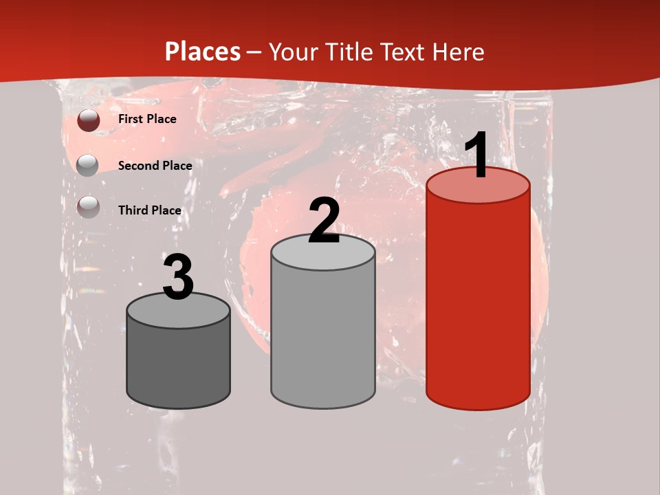 Surface Fluidity White PowerPoint Template