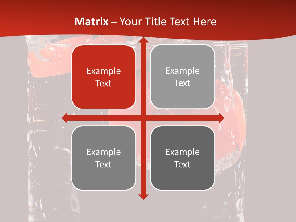 Surface Fluidity White PowerPoint Template
