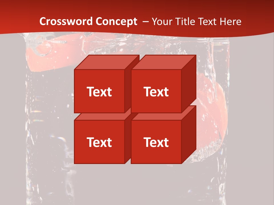 Surface Fluidity White PowerPoint Template