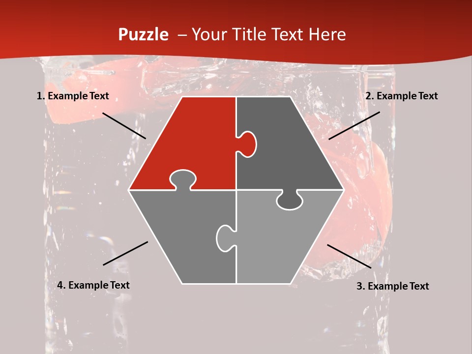 Surface Fluidity White PowerPoint Template