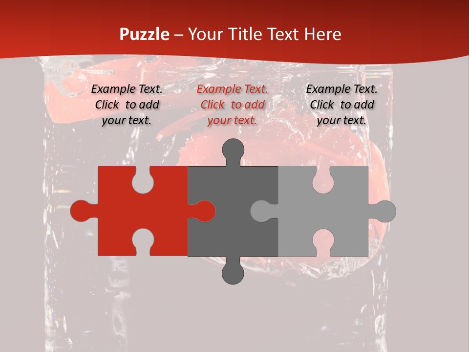 Surface Fluidity White PowerPoint Template