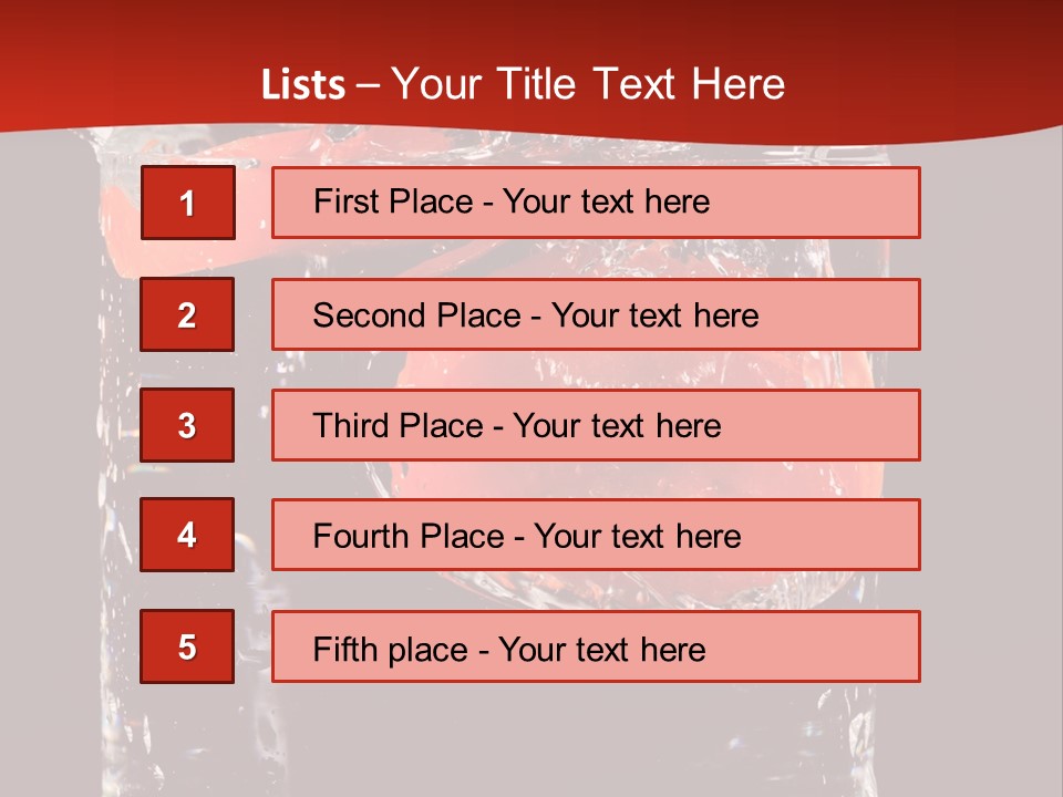 Surface Fluidity White PowerPoint Template