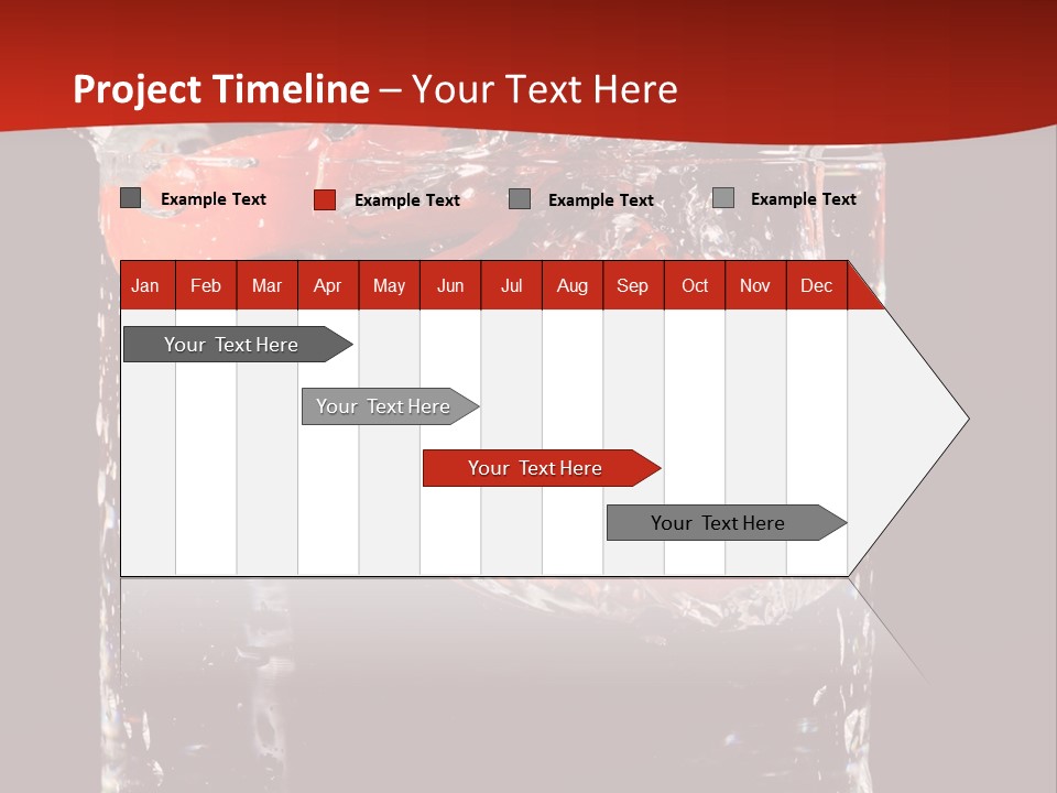 Surface Fluidity White PowerPoint Template