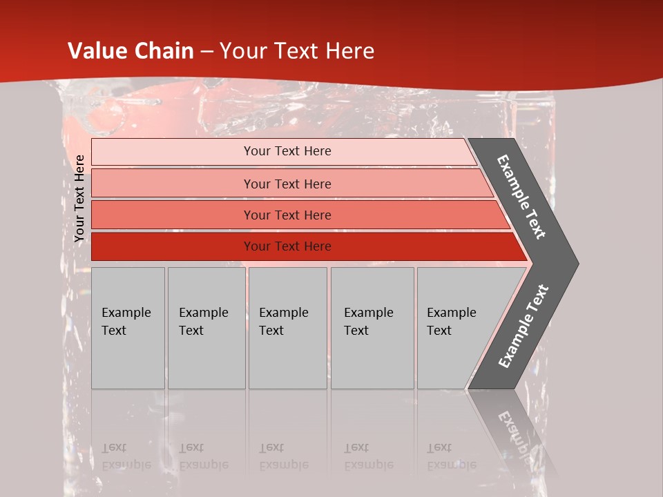 Surface Fluidity White PowerPoint Template