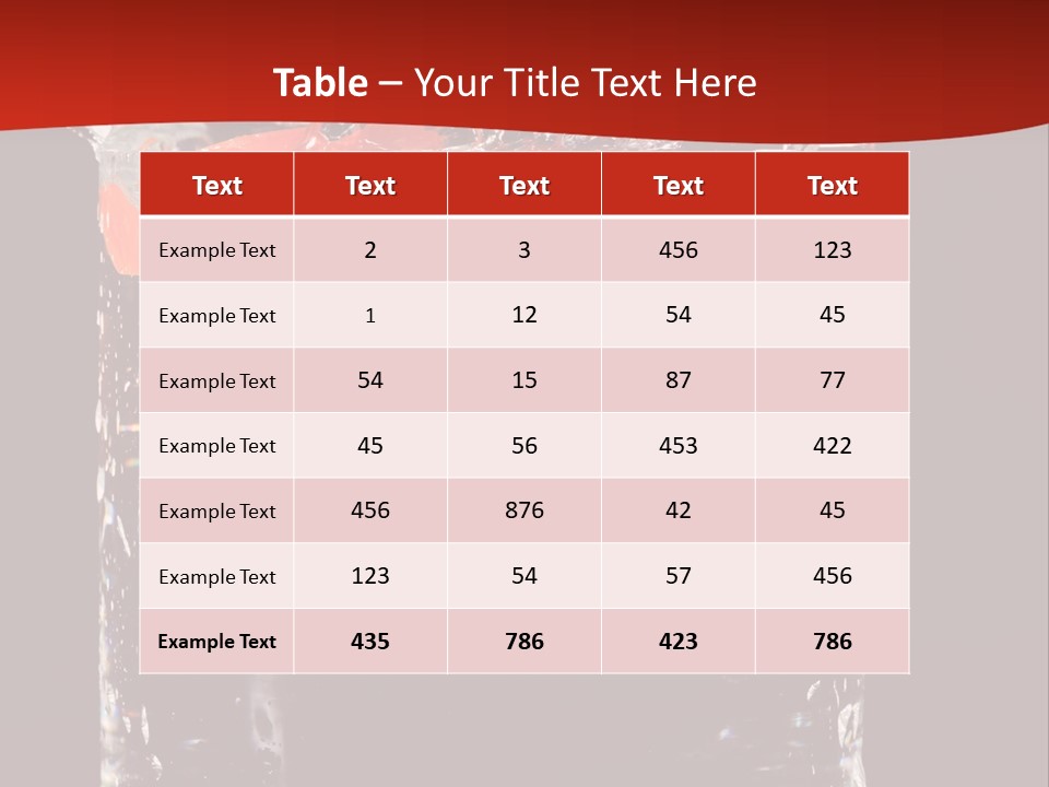 Surface Fluidity White PowerPoint Template