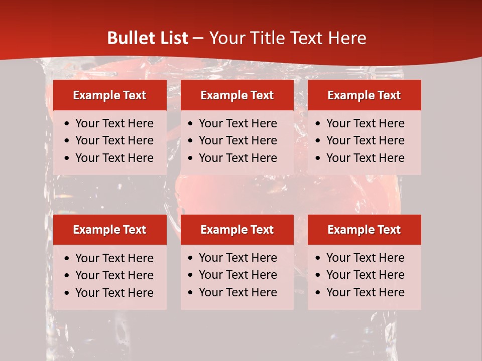 Surface Fluidity White PowerPoint Template