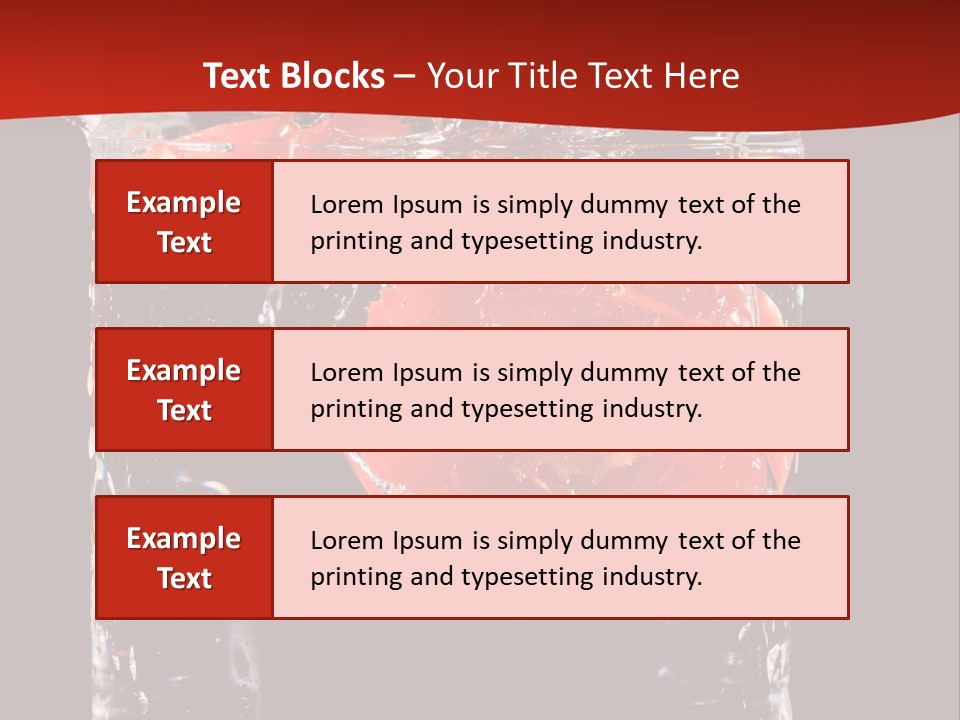 Surface Fluidity White PowerPoint Template