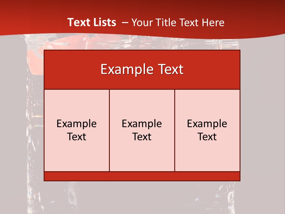 Surface Fluidity White PowerPoint Template