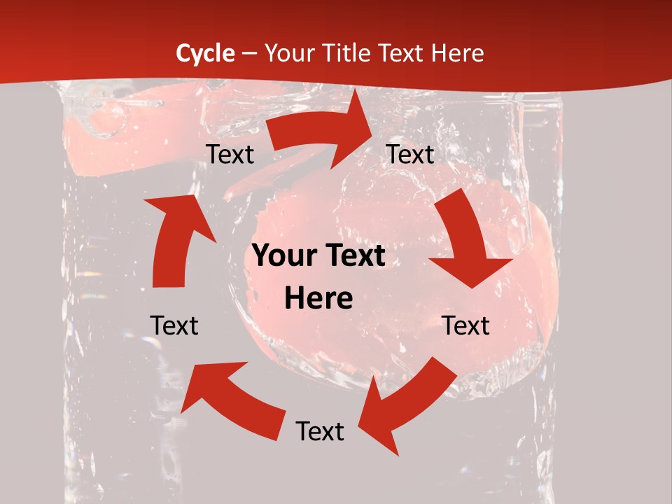 Surface Fluidity White PowerPoint Template