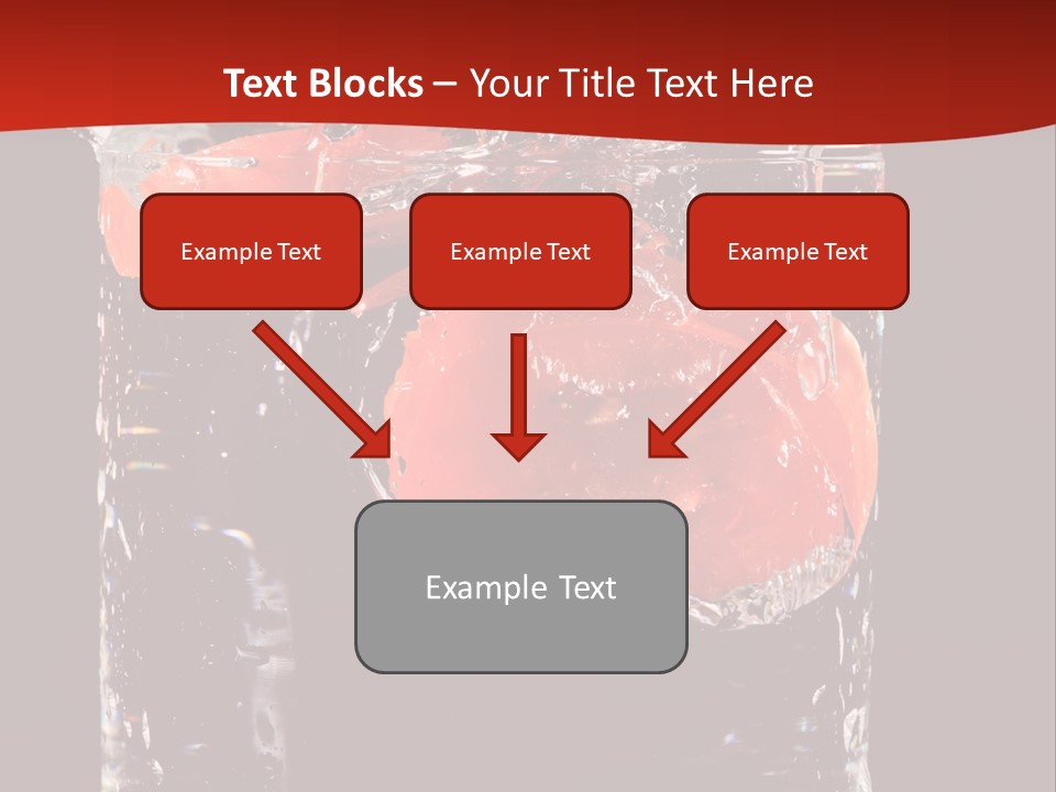 Surface Fluidity White PowerPoint Template
