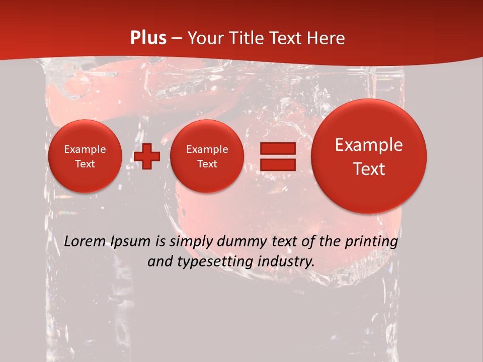 Surface Fluidity White PowerPoint Template