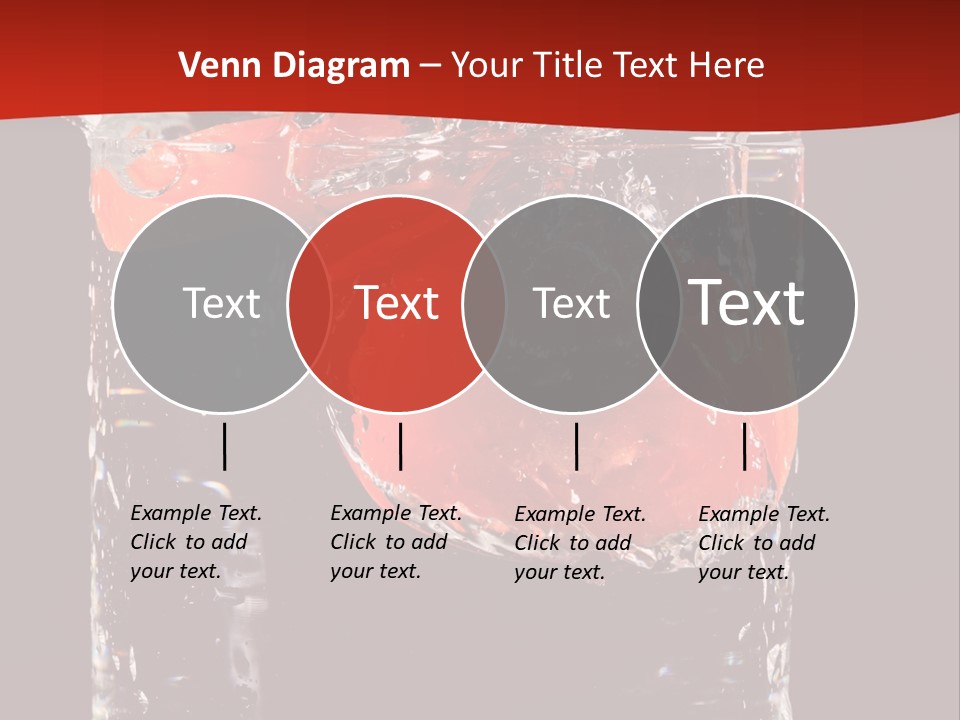 Surface Fluidity White PowerPoint Template
