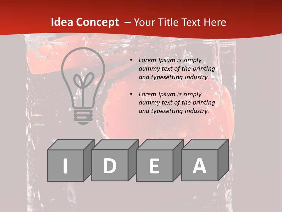 Surface Fluidity White PowerPoint Template