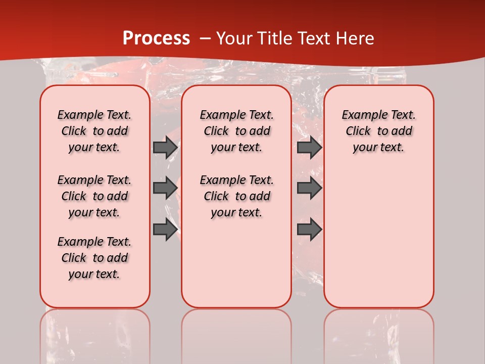 Surface Fluidity White PowerPoint Template