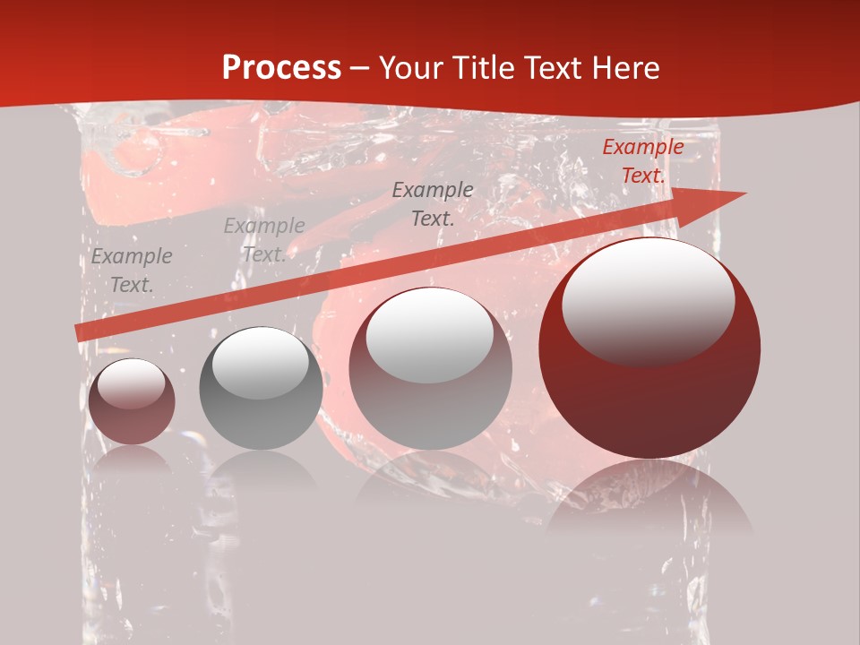 Surface Fluidity White PowerPoint Template