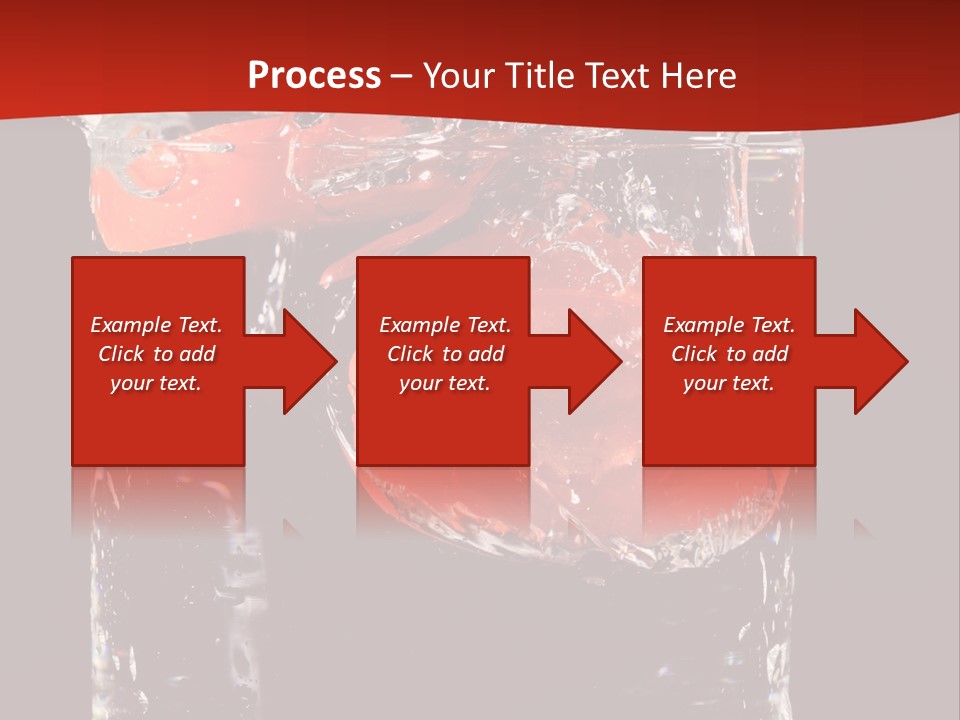 Surface Fluidity White PowerPoint Template