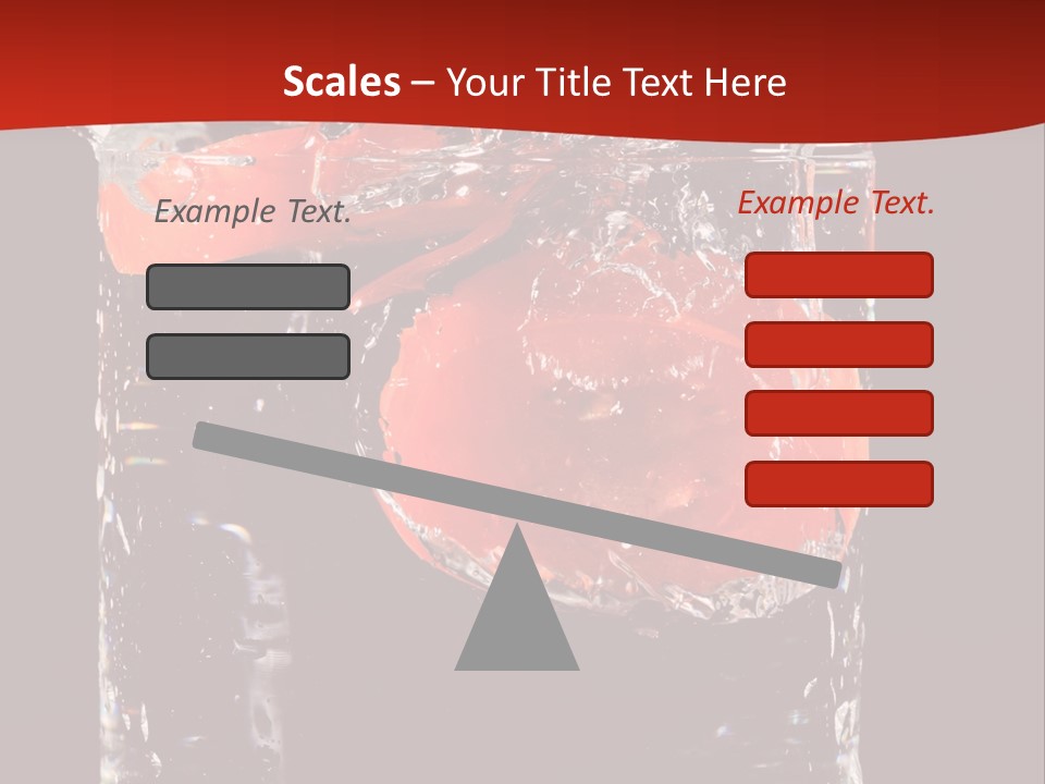 Surface Fluidity White PowerPoint Template