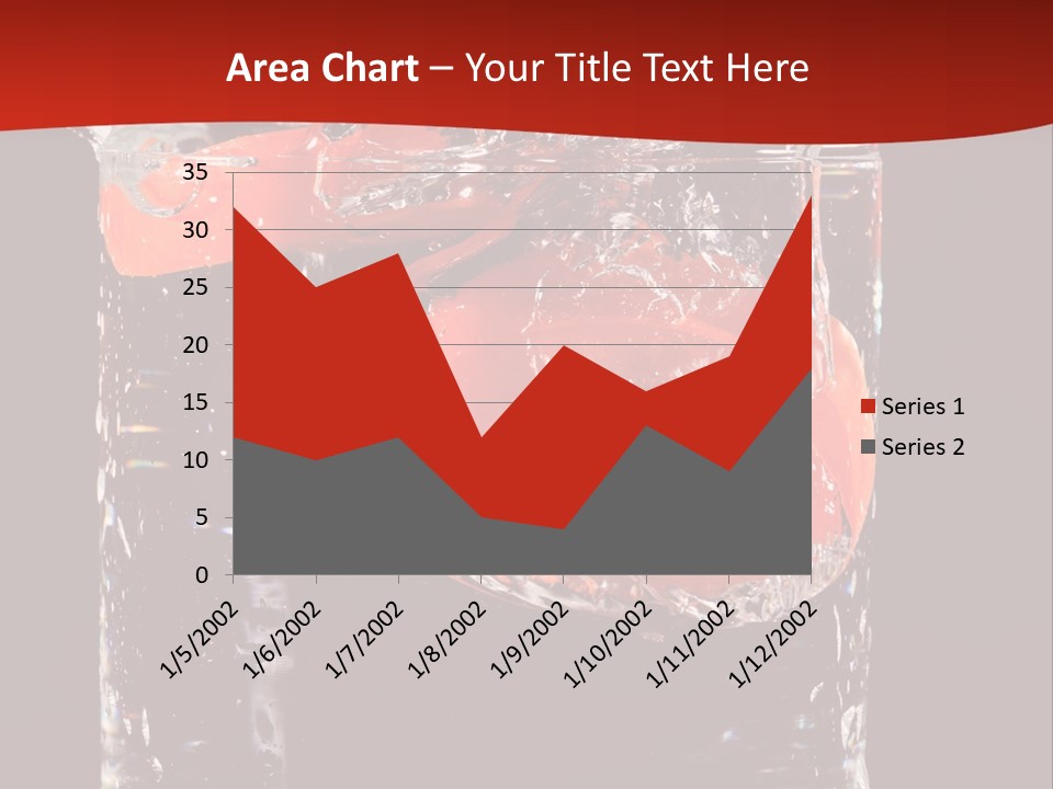 Surface Fluidity White PowerPoint Template