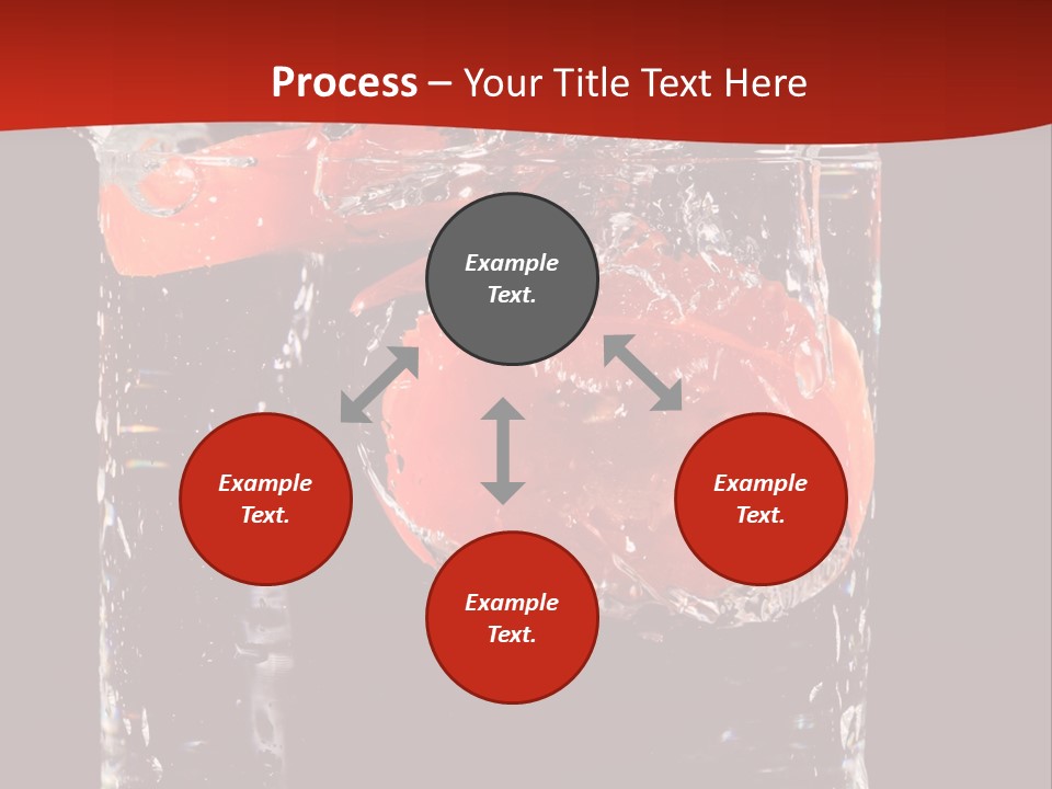 Surface Fluidity White PowerPoint Template