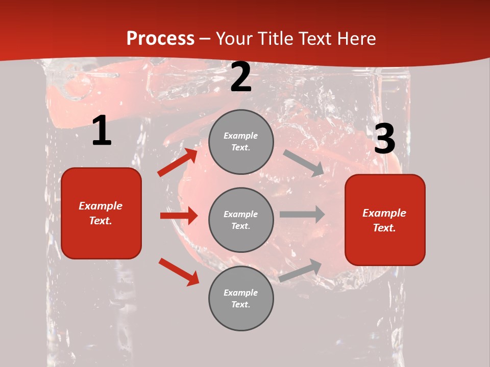 Surface Fluidity White PowerPoint Template