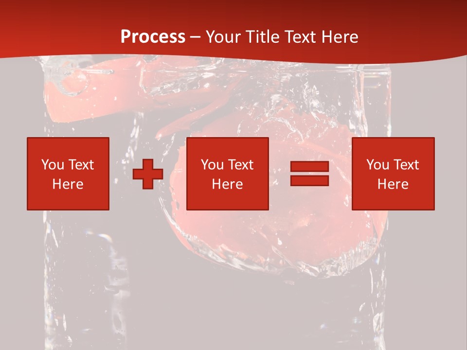 Surface Fluidity White PowerPoint Template