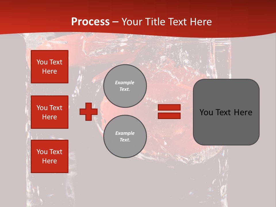 Surface Fluidity White PowerPoint Template