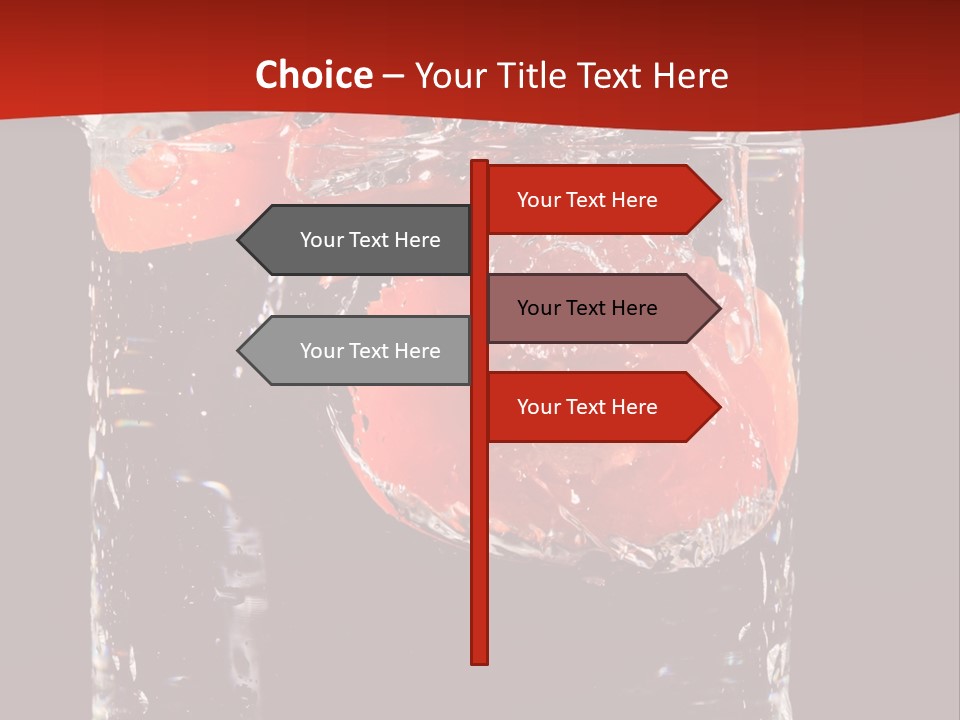 Surface Fluidity White PowerPoint Template