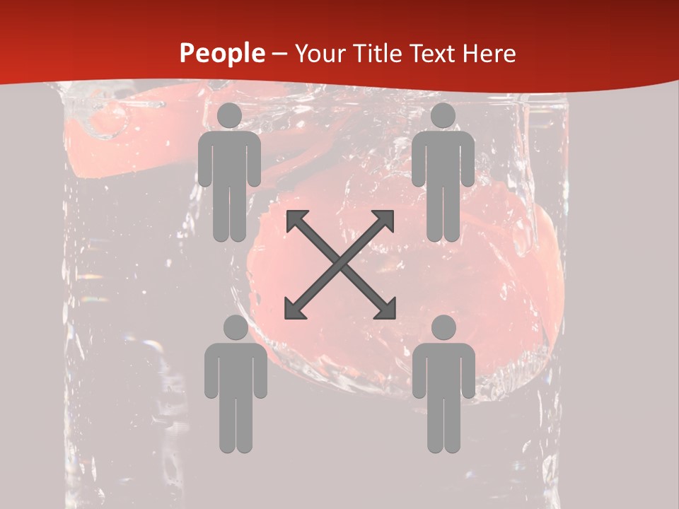 Surface Fluidity White PowerPoint Template