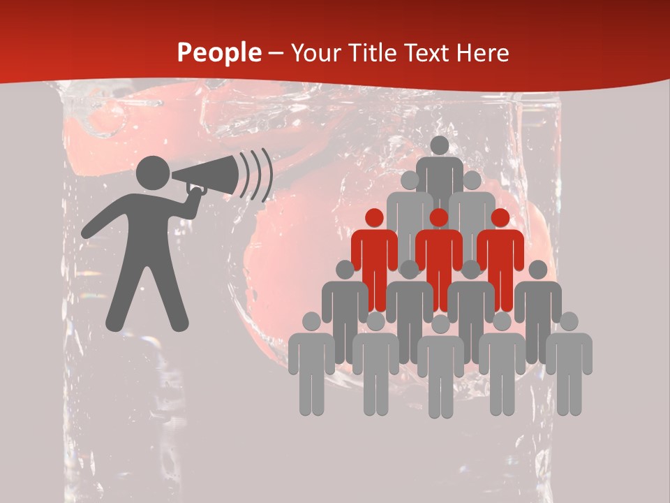 Surface Fluidity White PowerPoint Template