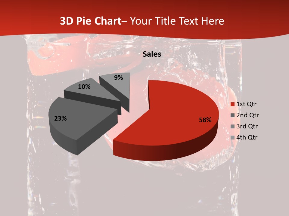 Surface Fluidity White PowerPoint Template