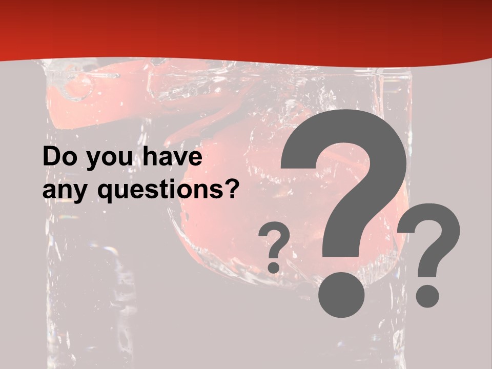 Surface Fluidity White PowerPoint Template