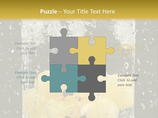 White Food Ripe PowerPoint Template