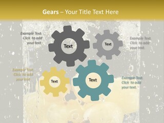 White Food Ripe PowerPoint Template