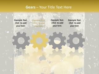White Food Ripe PowerPoint Template