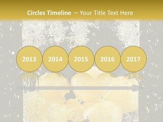White Food Ripe PowerPoint Template
