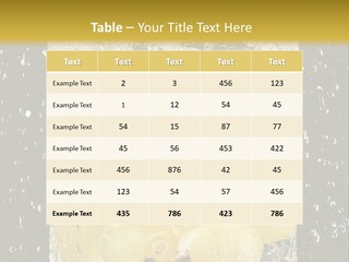 White Food Ripe PowerPoint Template