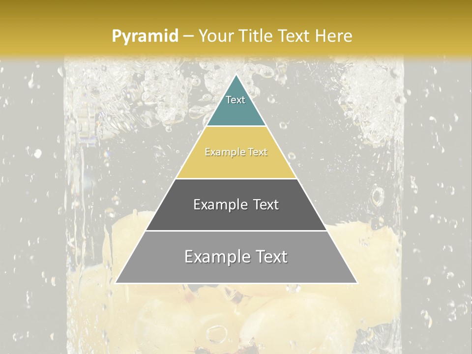 White Food Ripe PowerPoint Template