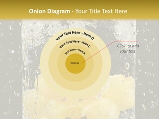 White Food Ripe PowerPoint Template
