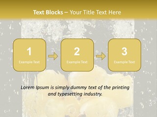 White Food Ripe PowerPoint Template