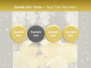 White Food Ripe PowerPoint Template