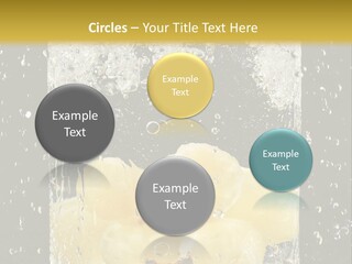 White Food Ripe PowerPoint Template